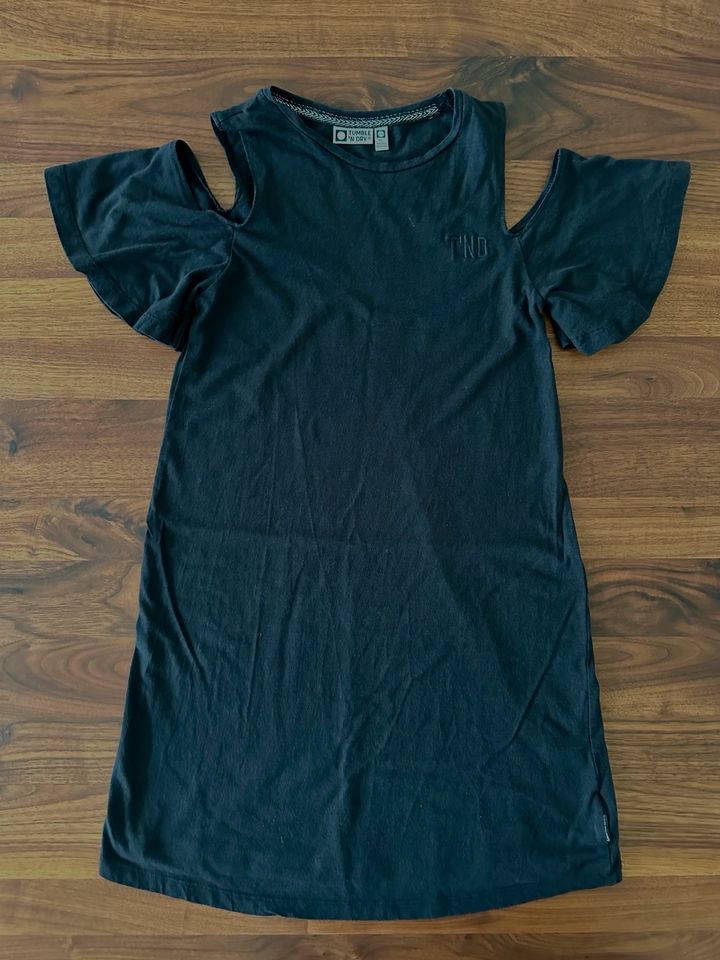Sommer Shirt-Kleid schwarz Größe 146 / 152 von TUMBLE N DRY in Düsseldorf