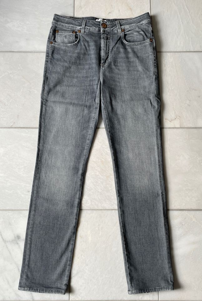 CLOSED Jeans BRITNEY Gr. 29 Stretch mittelgrau grey washed in Bochum