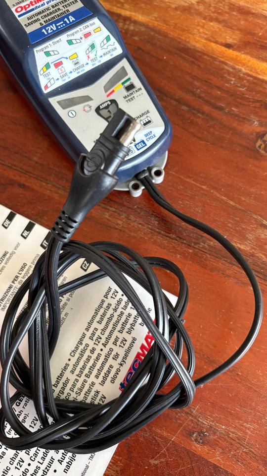 tecMATE Optimate 4 Ladegrät f. 12V Batterien, Motorrad, Quad usw. in Rohlstorf 