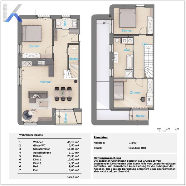 Reserviert: Hochwertige Maisonette mit Ausblick in Leinefelde