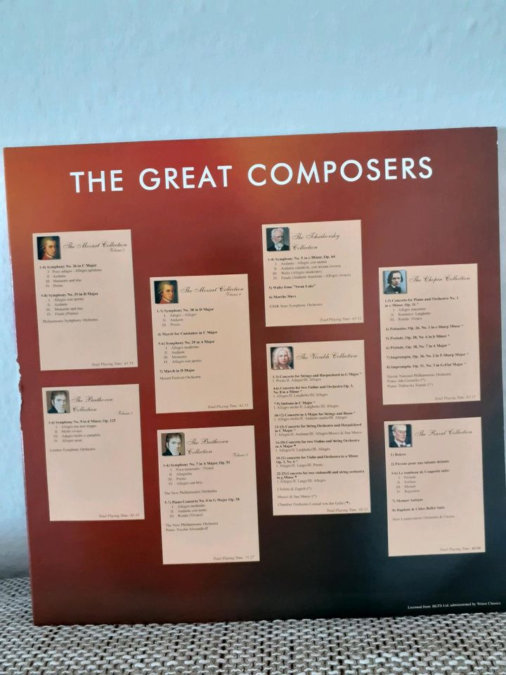 CD-Sammlung - The Great Composers in Grevenbroich