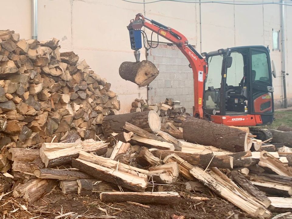 Vermietung Minibagger Bagger Sortiergreifer Mieten Baumaschinen in Floh-Seligenthal-Seligenthal