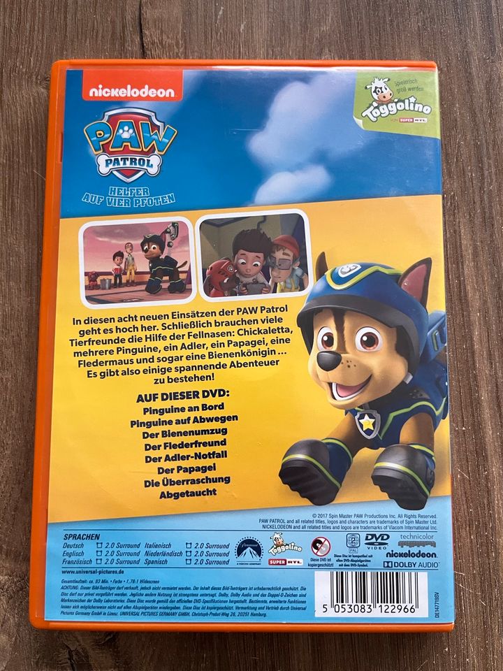 DVD Paw Patrol - alle Flügel an Board in Erftstadt