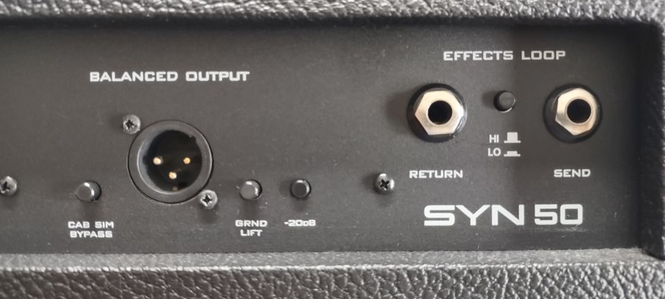 Synergy SYN-50 Gitarren-Head inkl. 2 Module Bogner und IICP in Vogtsburg