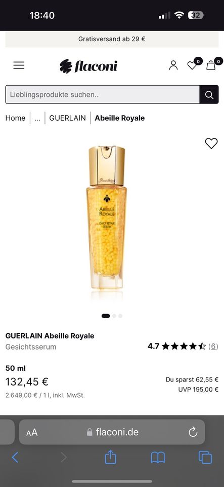 Guerlain Abeille Royale Daily Repair 50 ml in Stuttgart