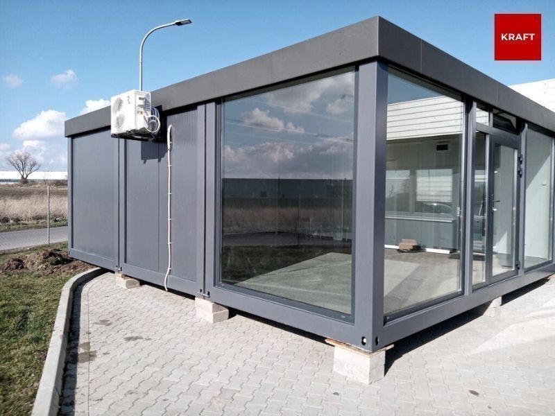 Bürocontaineranlage | 2 Stockwerke | 6 Module | 80 m² in Zeesen