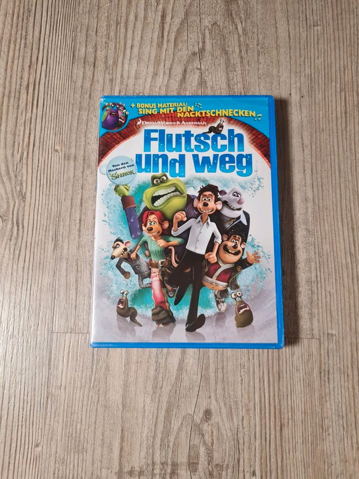 Flutscht und weg DVD Kinderfilm Film Trickfilm Filme in Wartenberg