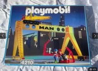 Playmobil 4210 Kran Baustelle gelb OVP Portalkran für Eisenbahn Bielefeld - Schildesche Vorschau