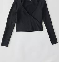 Asos Wickeloberteil schwarz Hessen - Kassel Vorschau