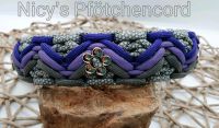 Halsband aus Paracord, Paracordhalsband Hund, HU: 32-40cm Bayern - Obertraubling Vorschau