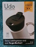 Mehrwegdeckel für Tassen/ Becher "Udo" Höhle der Löwen Berlin - Wilmersdorf Vorschau