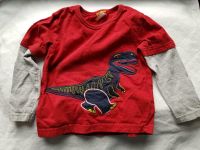#024 Sweatshirt Jungs 92 rot Pusblu Dino Dinosaurier Bayern - Gundelfingen a. d. Donau Vorschau