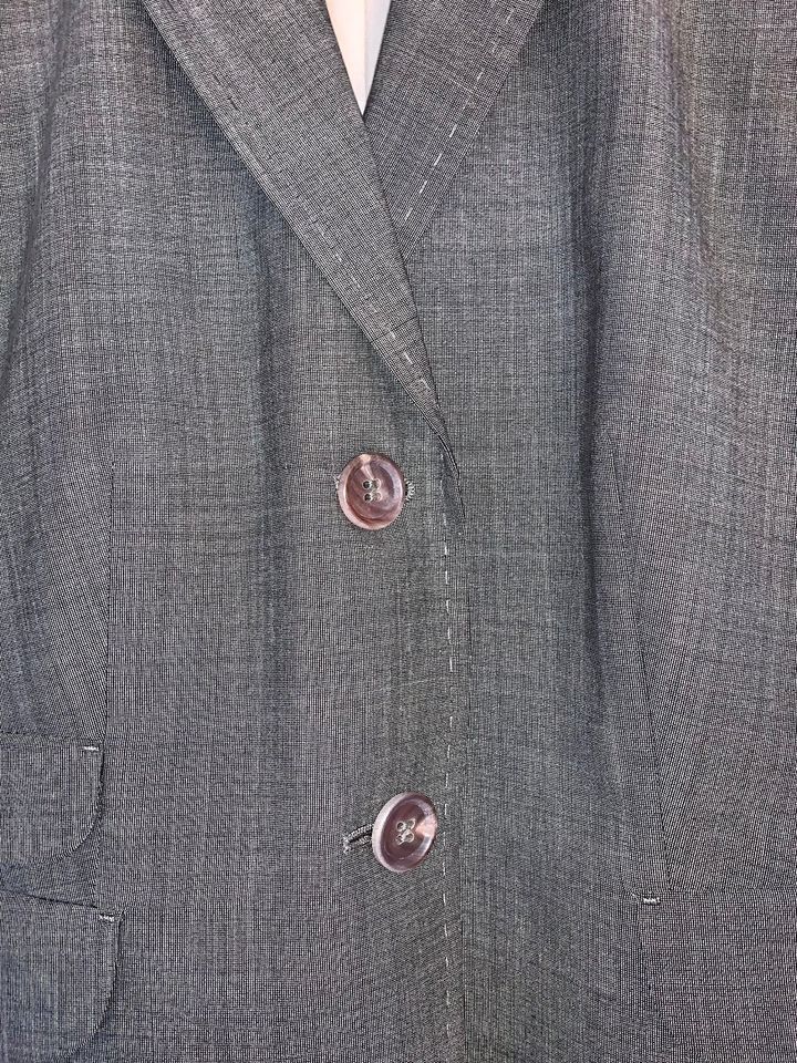 WINSOR Damen Kostüm Business Blazer 36, Rock 34, Anthrazit in Gmund