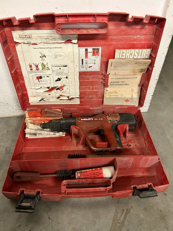 Hilti DX 40 inkl. Zubehör in Schwabmünchen