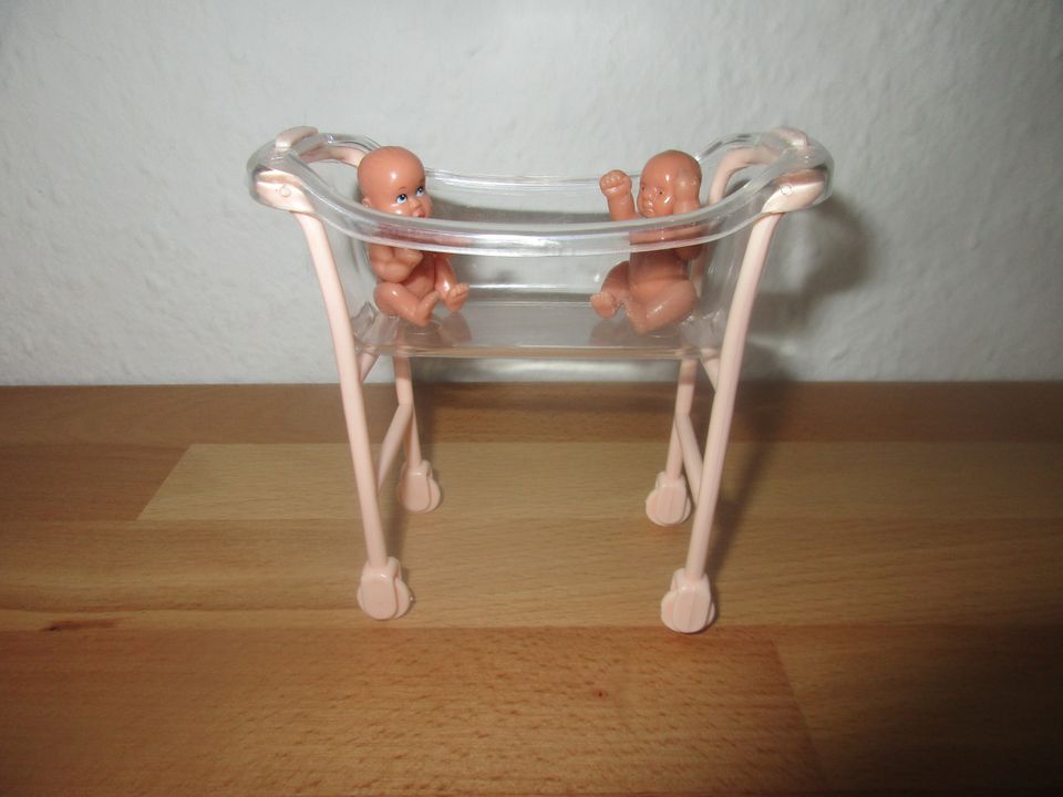 Kleines Babybett Bettchen für Babypüppchen Puppenstube in Remscheid