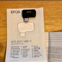 EPOS BTD 800 USB-C Bluetooth Dongle Sachsen-Anhalt - Bad Duerrenberg Vorschau