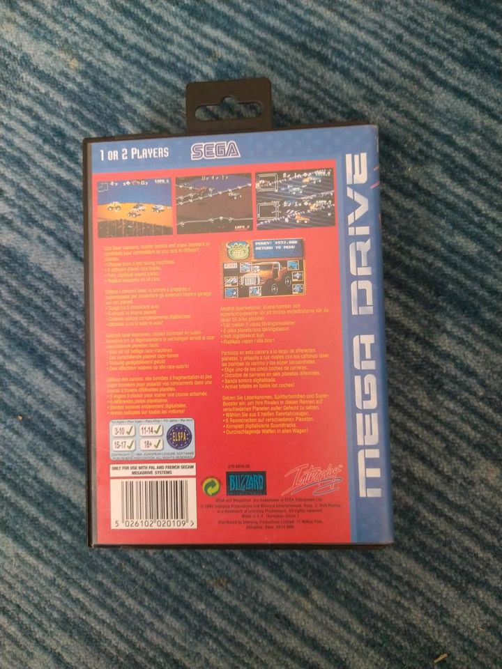 Rock n Roll Racing Sega Mega Drive Spiel in Amberg