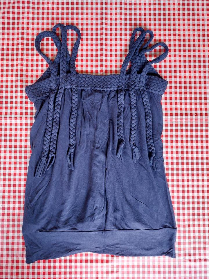 Top khujo Esprit only Review Spitze Perlen Blumen Gr. M/L in Weilheim an der Teck