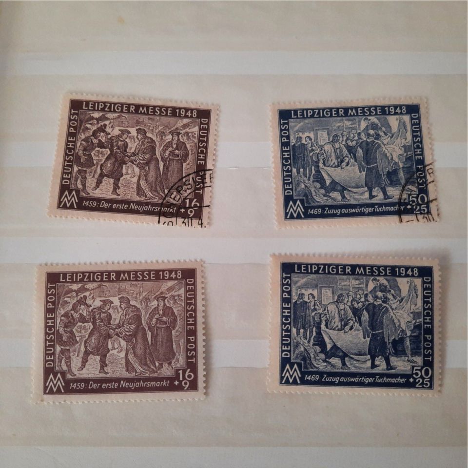 Briefmarken Sowjetische Zone 1948 in Heiligenhaus