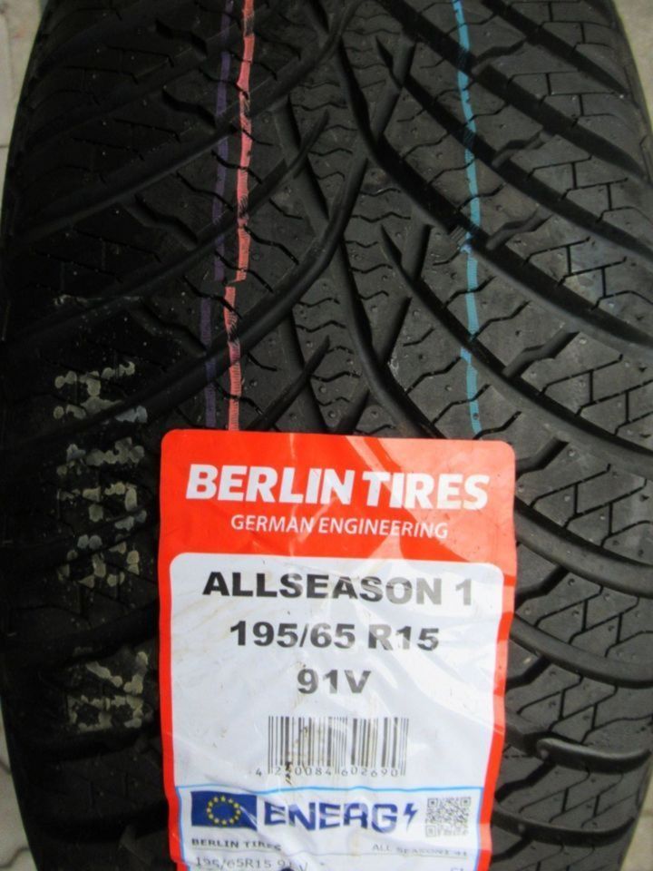 Berlin Tires 4Seasons 195/65 R15 91V Allwetterreifen Stückpreis ! in Ockenheim