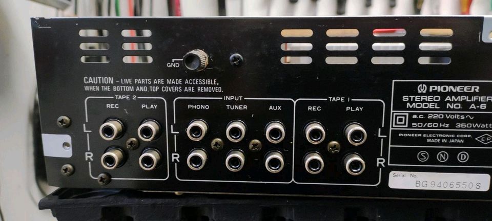 Verstärker Hifi Vintage Anlage Phono Amp Pioneer A6 in Scheeßel