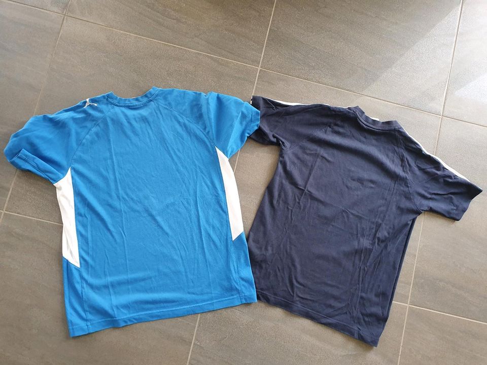 2 Adidas und Puma Jungen T-Shirts Gr. 176 T Shirt in Braunschweig