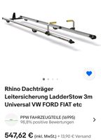 Rhino Leitersicherung LadderStow 3nm Universal für Dachträger Sachsen-Anhalt - Weißenfels Vorschau