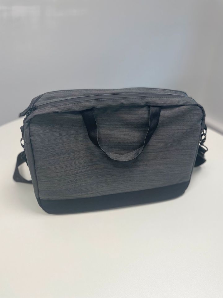 Laptop Tasche Hummel grau, Bürotasche, Umhängetasche in Mettingen