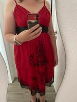 Sommerkleid rot/schwarz Niedersachsen - Lauenbrück Vorschau