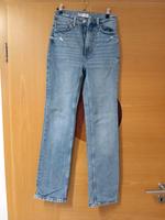 Blaue straight slim Jeans Gr.34 von Bershka Bayern - Simbach Vorschau
