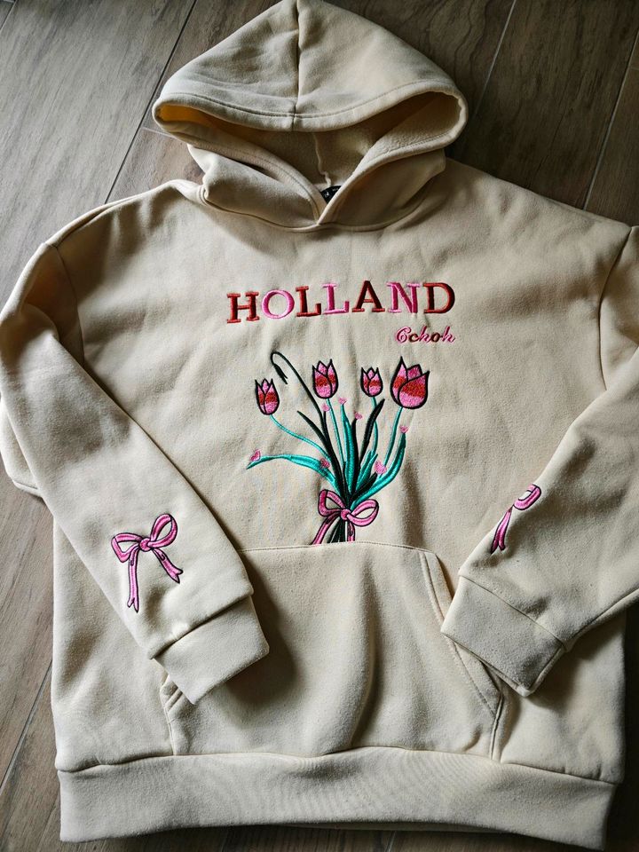 ❣️ Hoodie Kapuzenpullover Damen Holland Stickerei in Gaimersheim