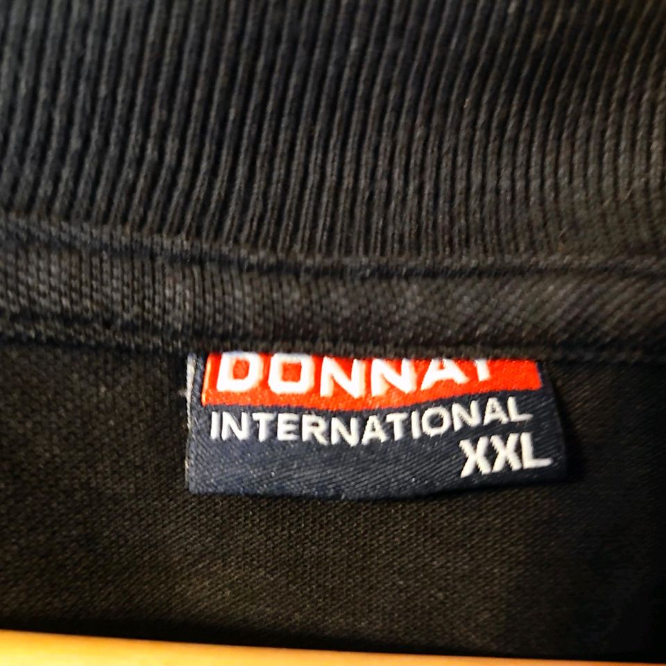 2 x Polohemd "Donnay" schwarz XXL in Vreden