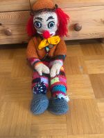 Clown zum Spielen, Kuscheln aus Wolle Baden-Württemberg - Gschwend Vorschau