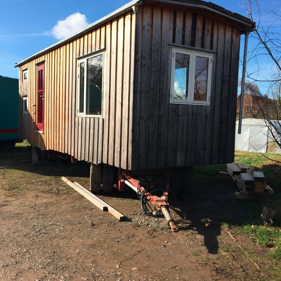 Bauwagen * Tiny House  8,5 m - ökologisch gebaut - Wohnmobil in Freiburg im Breisgau