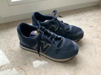 wie NEU New Balance 37 dunkelblau unisex Sneaker mit Gold Hessen - Dreieich Vorschau