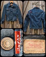 Oldschool Vintage Levis Jeansjacke * Biker  * Metal *  Gr  XS/S Niedersachsen - Varel Vorschau