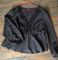 Elegante schwarze Bluse Sachsen - Schönbach Vorschau
