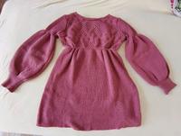 Strickkleid mit Pumpärmeln Niedersachsen - Großenkneten Vorschau