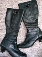 Schwarze Paul Green Stiefel Echt Leder Vollausstattung Gr. 5 38 Thüringen - Erfurt Vorschau