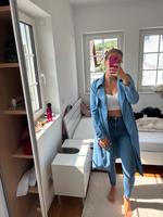 Tommy Hilfiger Trenchcoat Mantel Blau Taubenblau Rheinland-Pfalz - Rheinbreitbach Vorschau