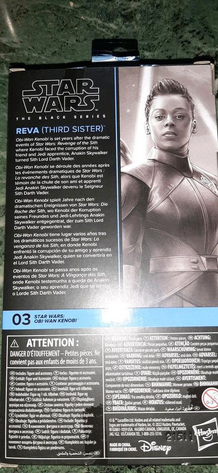 Star Wars Black Series Reva "third sister" in Augsburg