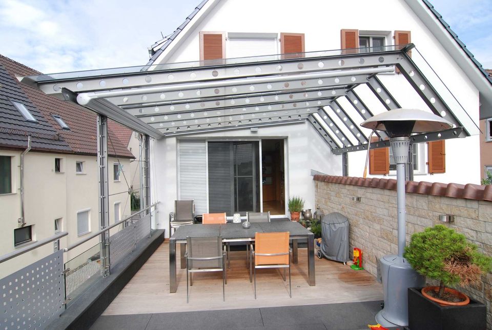 Terrassenüberdachung Balkonüberdachung Überdachung in Saarbrücken