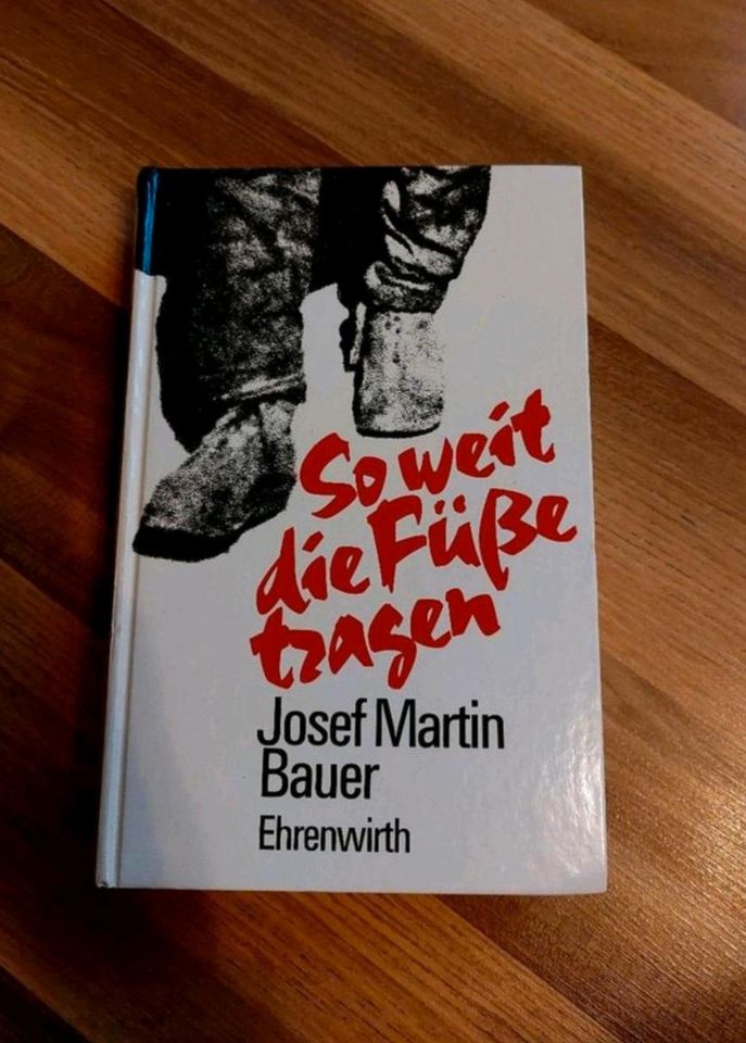 Buch Roman "Soweit die Füße tragen" in Wittstock/Dosse