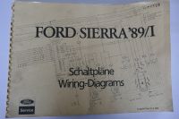 Schaltplan für Ford Sierra Ausgabe 1989 Oldtimer Rarität Sammler Baden-Württemberg - Aichwald Vorschau