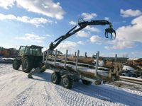 Rückewagen Holztransport Brennholz Stammholz Poltern Bayern - Weidenberg Vorschau