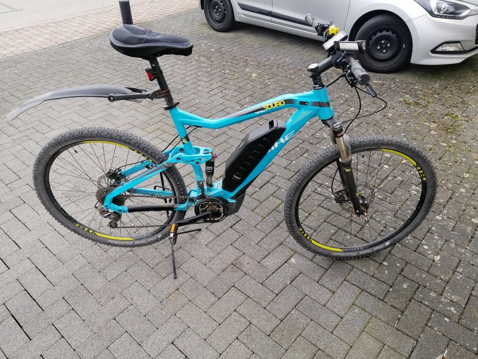 EMTB Haibike S Duro Fullnine SL 2016 29 Zoll Rh 55 Neuer Akku in Niestetal