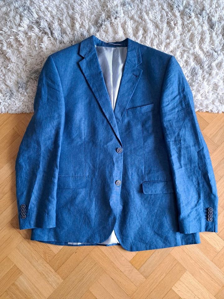 ♥️ Leinen Vintage Boyfriend oversize Blazer Jacke Clean Basic in Loxstedt