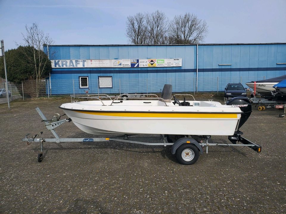 Ryds 430GT 25PS 4Takt EFI Angelboot Konsolenboot Sportboot in Elmshorn