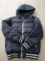 Jungen Winterjacke grau/dunkelblau Gr. 152 Sachsen - Röhrsdorf Vorschau