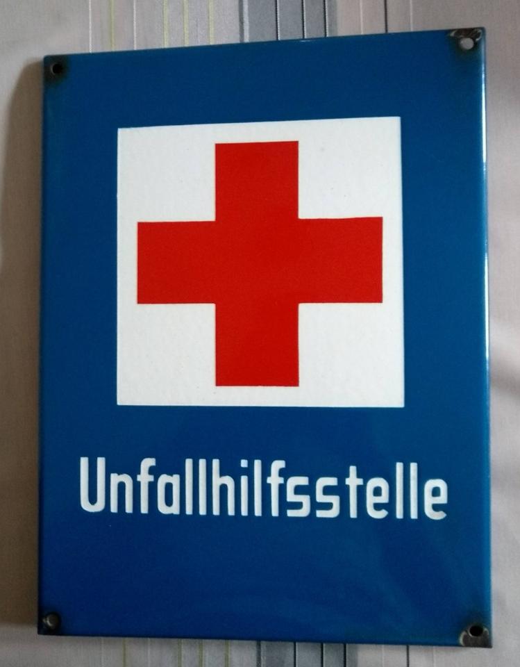 Emaille Schild in Neusäß